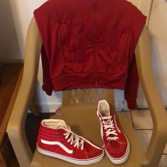 Other - Used Vanns with jacket